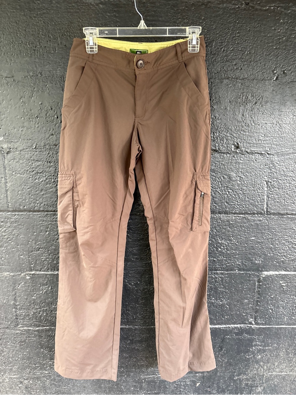 REI Brown Women’s Hiking Pants with Utility Pockets